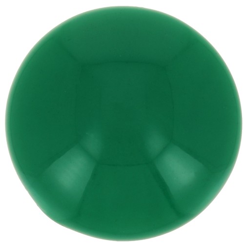 Cabochon en résine opaque 14 mm - Vert sapin x1
