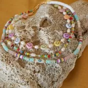 Perles Heishi rondelles en pierre gemme 6.5x3 mm - Quartz rose x38cm