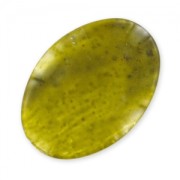 Cabochon pailleté 25x18 mm Khaki x1|raw }}