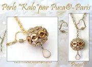 Kalos® par Puca® 4x3 mm - Frost Azurin New Picasso x10g