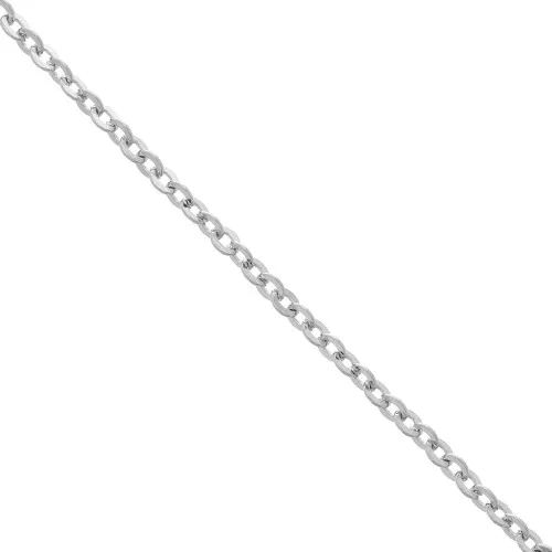 Chaîne maille Forçat 4x3 mm en Acier inoxydable x98cm