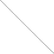 Chaîne maille boule 1.6 mm en Acier inoxydable 316L x1m|raw }}