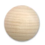 Cabochon en bois brut à peindre, coller ou sertir 35 mm x1