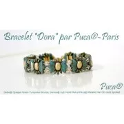 Delos® par Puca® 6x11 mm - Opaque Apricot x10g