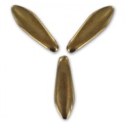 Dagues en verre 5x16 mm Gold Bronze x50|raw }}
