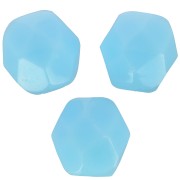 Facettes 6 mm - Opaque Bleu ciel x25