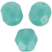 Facettes 6 mm - Opaque Vert d'eau x25|raw }}