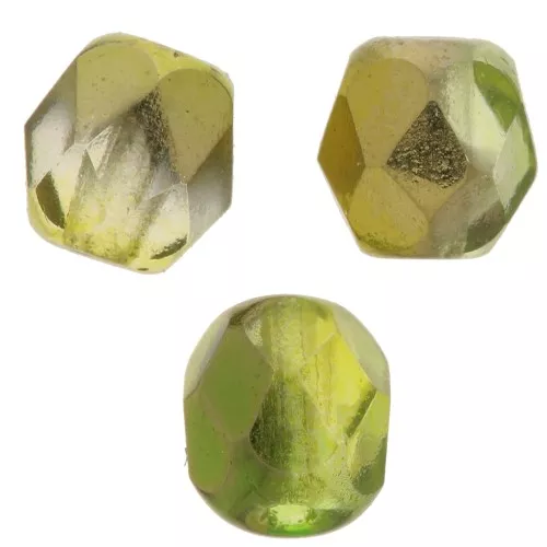Facettes 4 mm - Crystal Sunny Magic Citrus x50