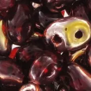 SuperDuo 2,5x5 mm Copper Siam Ruby x10g