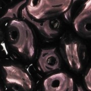 SuperDuo 2,5x5 mm Jet Lumi Amethyst x10g