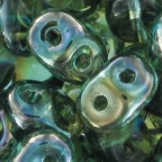 SuperDuo 2,5x5 mm Aquamarine Celsian x10g