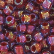 Rocaille Toho 11/0 TO11R1824 - Rainbow Alexandrite/Opaque Orange x8g|raw }}