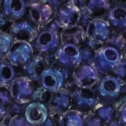 Rocaille Toho 11/0 TO11R181 - Rainbow Crystal Tanzanite Lined x8g|raw }}