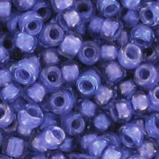 Rocaille Toho 15/0 TO15R934 -  Lt Sapphire Opaque Purple Lined x8g|raw }}