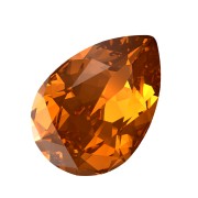 Cabochon PureCrystal 4320 14x10 mm - Light Amber x1|raw }}