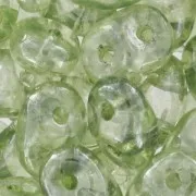 SuperDuo 2,5x5 mm Luster Transparent Light Green x10g