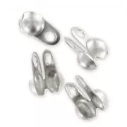 Embouts pour chaîne maille boule 3,5 mm en Acier inox x10