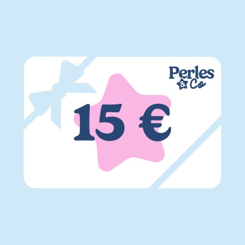 E-Carte Cadeau Perles & Co - 15€