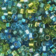 Mix Miyuki Delica 11/0 - Electric Blue Lagoon x8g