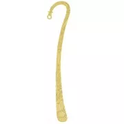 Marque page 12 cm - motif étoiles - Doré x1