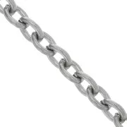 Chaîne maille Forçat 4.6 mm - Acier inoxydable 304 x50cm
