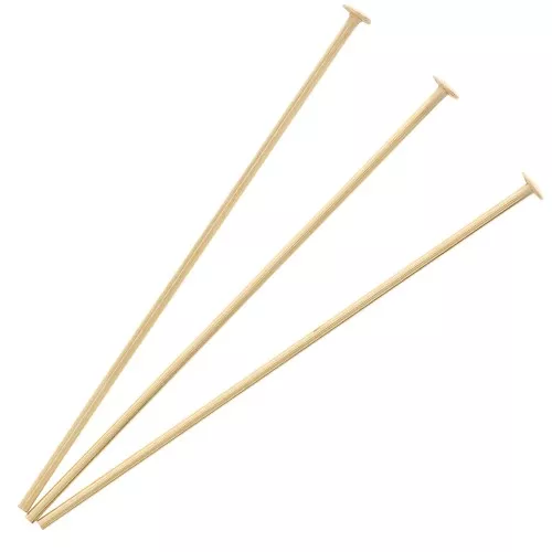 Clous tête plate 31x0.6 mm - Gold filled (or laminé)  x10