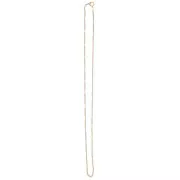 Tour de cou maille Singapour 1.6 mm - Gold filled (or laminé) x41cm