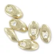 Long Magatama Miyuki 4x7 mm LMA-4201 - Duracoat Galv. Silver x 10g