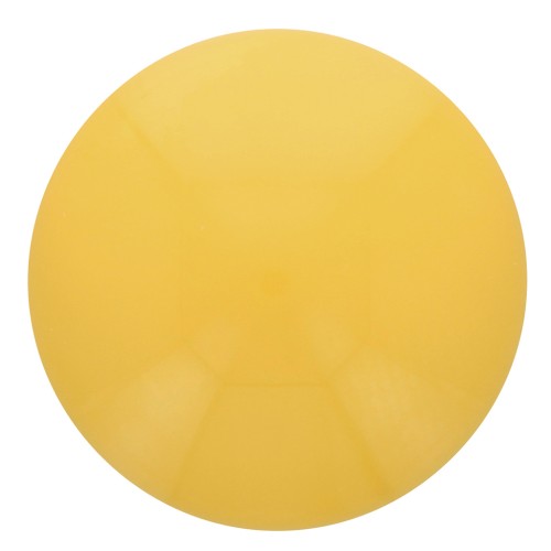 Cabochon rond en résine opaque 12 mm - Ocre x1
