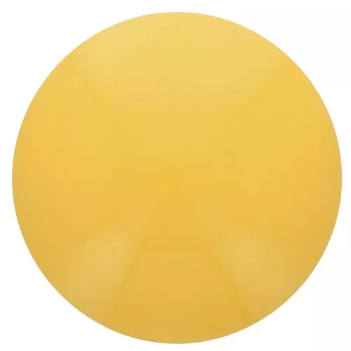 Cabochon rond en résine opaque 14 mm - Ocre x1