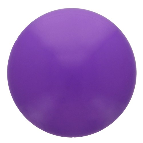 Cabochon rond en résine opaque 12 mm - Violet x1