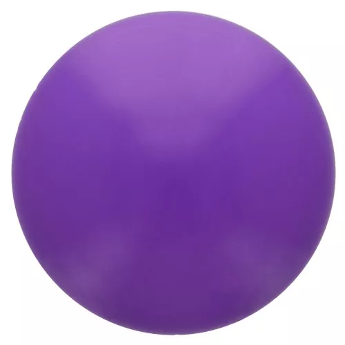 Cabochon rond en résine opaque 14 mm - Violet x1