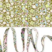 Biais en tissu Liberty - Kayoko - Olive x1m|raw }}