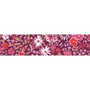 Biais en tissu Liberty - Kayoko - Fuchsia x1m|raw }}