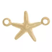 Intercalaire étoile de mer 12x8 mm - Gold filled (or laminé)  x1