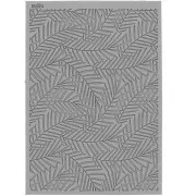 Plaque de texture Moiko pour pâte polymère 97x68 mm - Feuille jungle x1