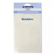 Tapis de perlage adhésif 18x12 cm - Transparent x1