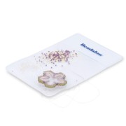 Tapis de perlage adhésif 18x12 cm - Transparent x1