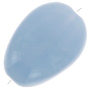 Perles plates irrégulières acrylique 18x13mm Bleu gris Marbré x10|raw }}