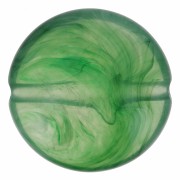 Perles plates rondes acrylique 22 mm Vert Marbré x6|raw }}