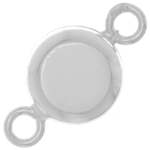 Fermoir rond aimanté 9 mm - Argent 925 x1