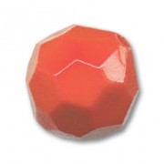 Perle ronde facettée 14 mm Red Coral x1|raw }}