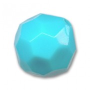 Perle ronde facettée  8 mm Turquoise x1|raw }}