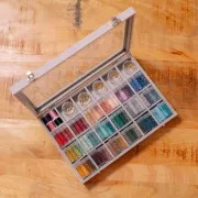 Boite de rangement - modèle 5 - pour perles Miyuki & perles rocailles x20