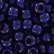 Rocaille Toho 11/0 TO11R8 - Transparent Cobalt x8g