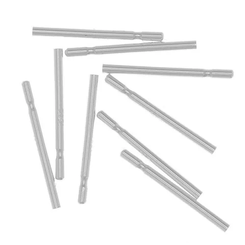 Tiges à souder pour clous d'oreilles 9.5x0.7 mm - Argent 925 x10