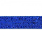 Ruban pailleté 10 mm Sapphire x 2m