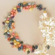 Perles en verre Amos® par Puca® 5x8 mm - Light Pink Opal New Picasso x10g