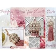 Kalos® par Puca® 4x3 mm - Frost Parme New Picasso x10g