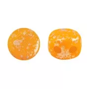 Kalos® par Puca® 4x3 mm - Frost Tangerine Gold Splash x10g